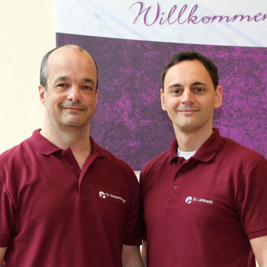 Dr. Schwerdtfeger und Dr. Lehmann 